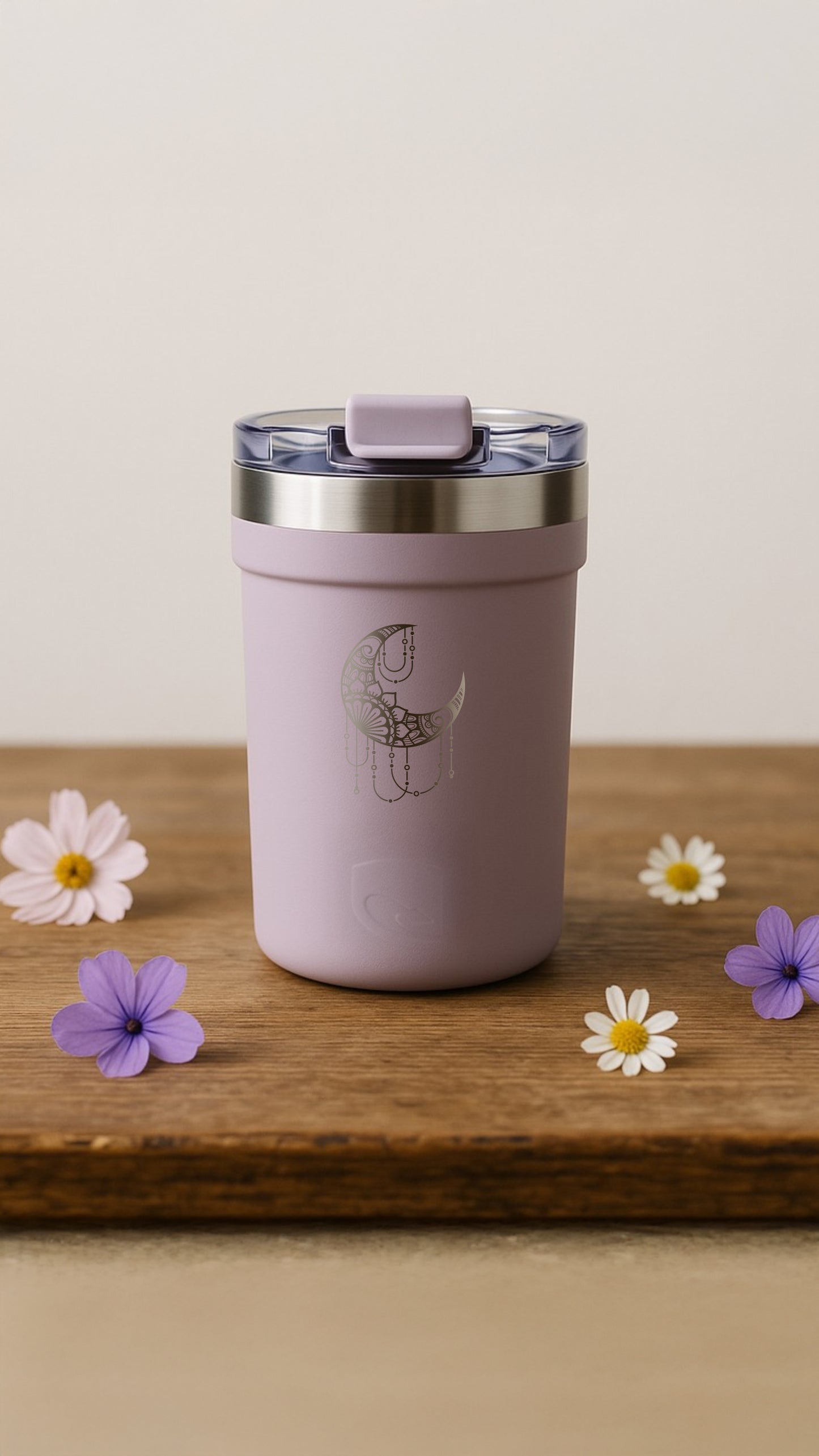 Lizzard roestvrijstalen reisbeker 360 ml