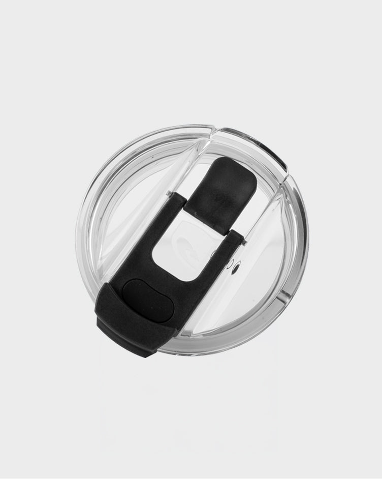 Lizzard Travel Cup Multi-Lid | Leak-Proof Replacement Lid in colour black