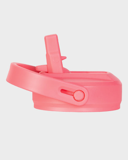 Lizzard C-Straw lid in pink, side view