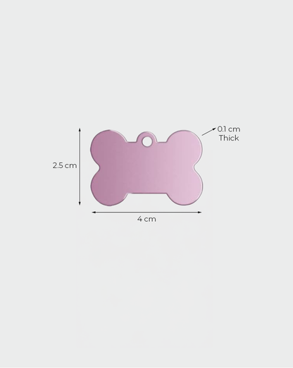 Bone Dog ID Tag