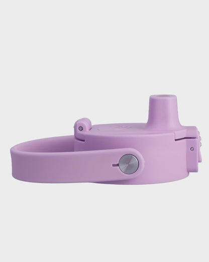 Lizzard Flow Lid in lavender, side view