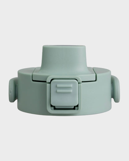 Lizzard Flow Lid in sage, front view