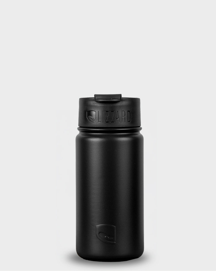 LIZZARD FLASK 415ML BLACK
