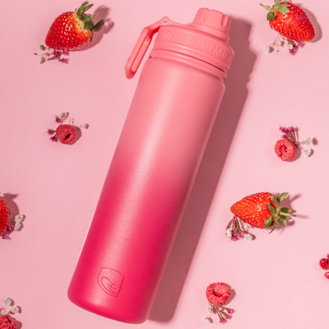 Lizzard flasks pink raspberry 650ml